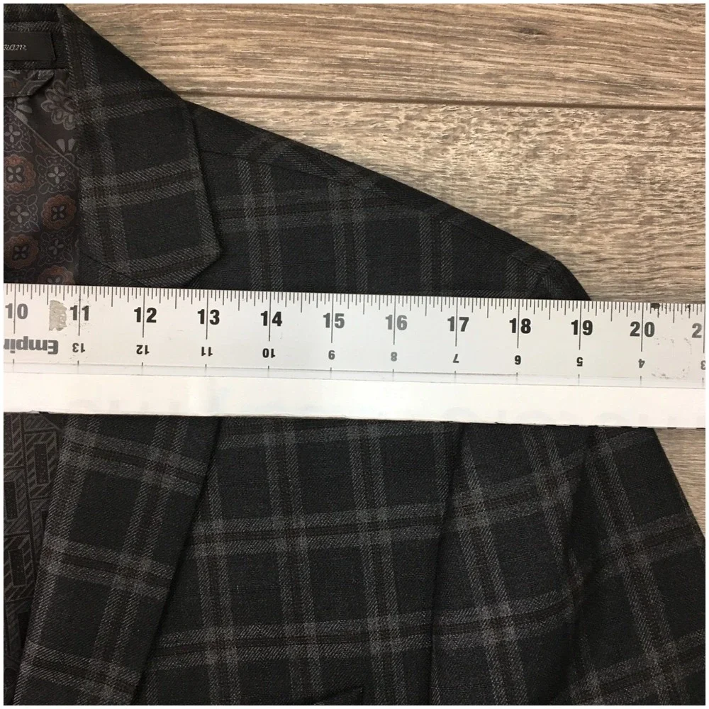 VAN HEUSEN Mens Blazer Sport Coat Casual Jacket Size 42R‎ Suit Elbow Patches